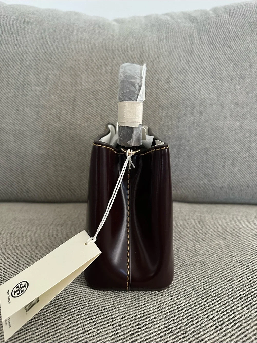 Tory Burch deep burgundy
